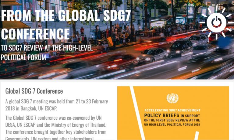 Global SDG7 Conference Bankok