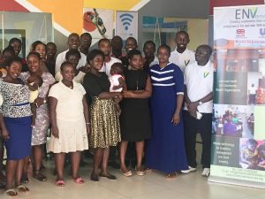 Rosemary-first-lady-from-right-at-ENVenture-training-workshop