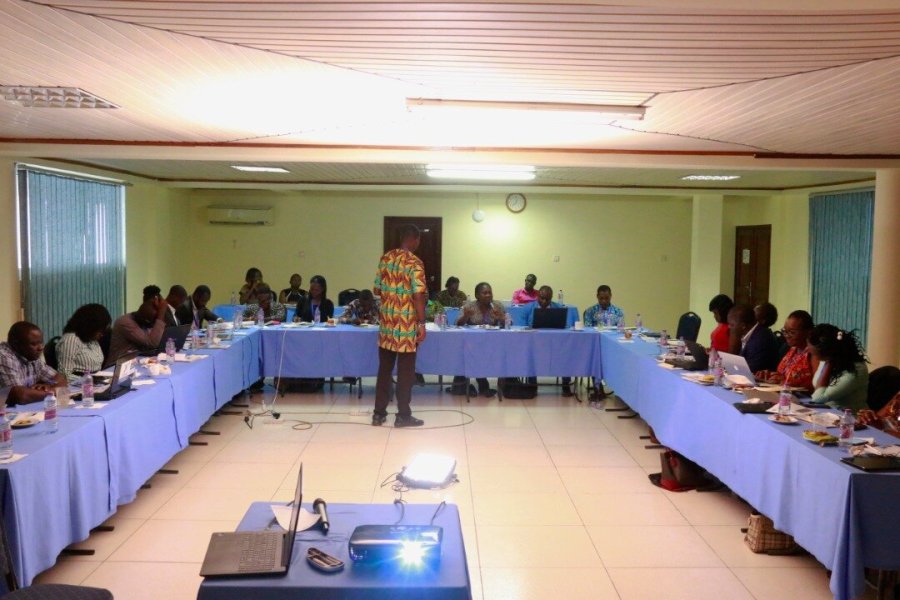 ACCESS Coordination Group member, Ezekiel Chibeze, moderating one of the sessions