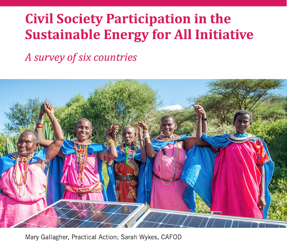 Civil Society Participation in the Sustainable Energy for All Initiative-lg