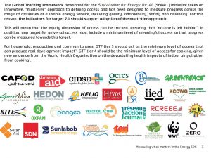 Measuring what matters in the Energy SDG