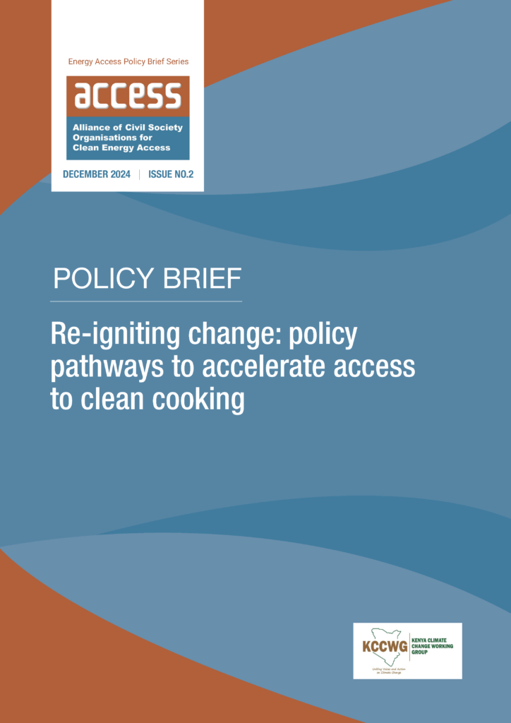 Re-igniting Change: Policy Pathways to Accelerate Access to Clean Cooking
